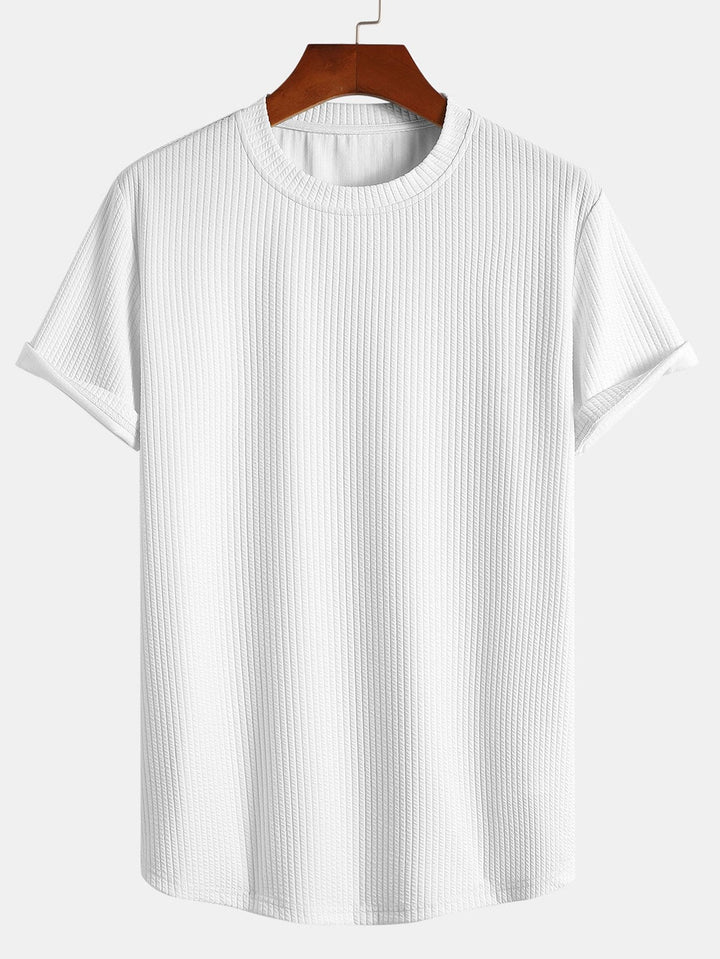 Muscle Ribbed Arch T-shirt