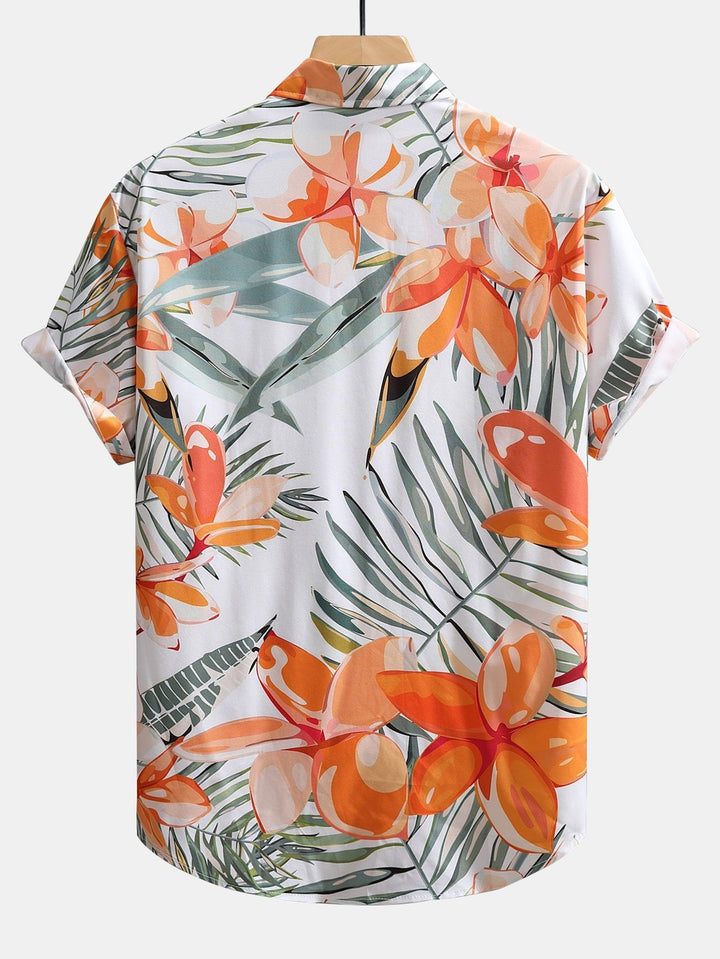 Flower Print Tank and Swim Shorts