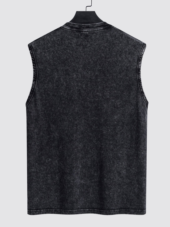Worn and Faded Tank Top