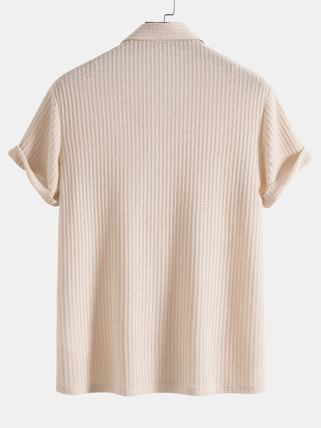 Knitted Waffle Polo