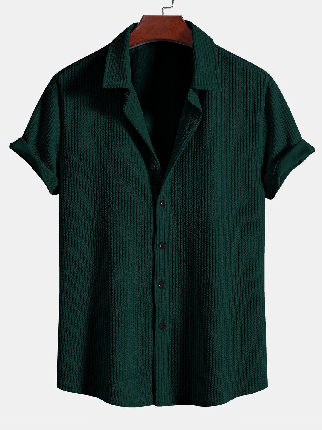 Shirt and shorts with nervous button