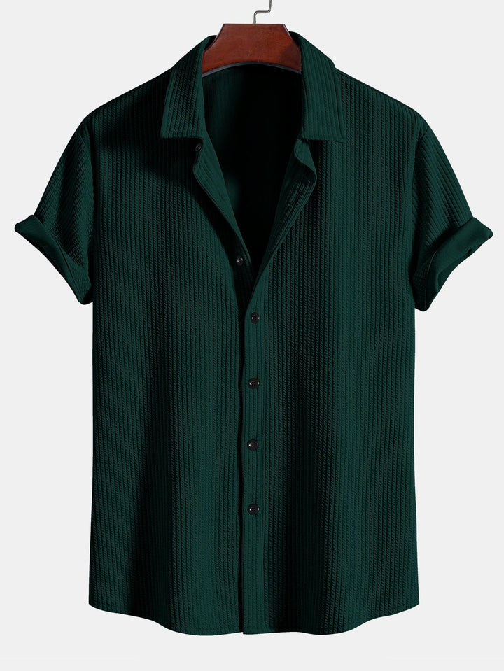 Shirt and shorts with nervous button