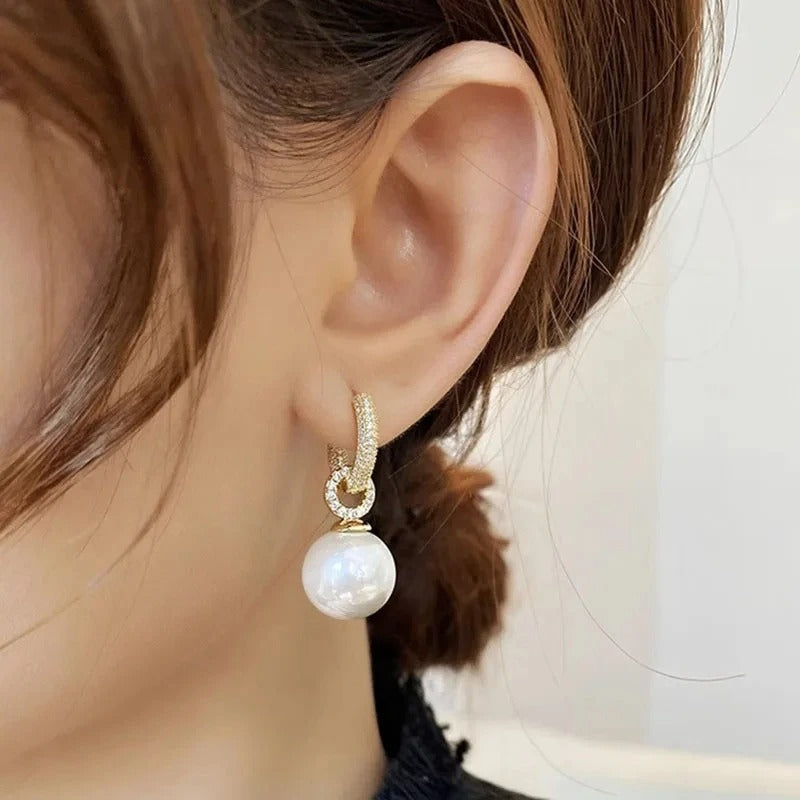 Chic Pearl Drop Earrings