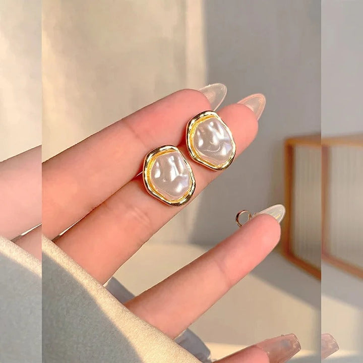 Carmen's Elegant Pearl Earrings