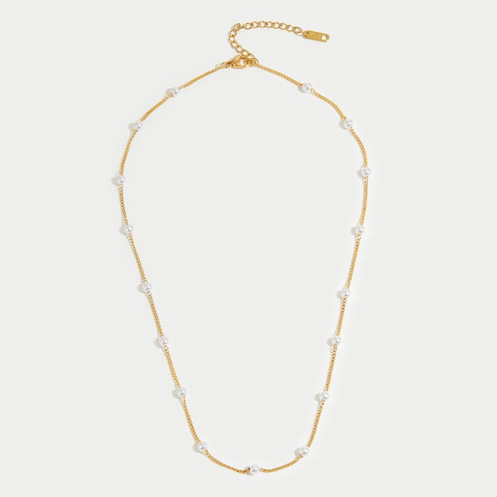 Pearl-Embellished Nura Necklace
