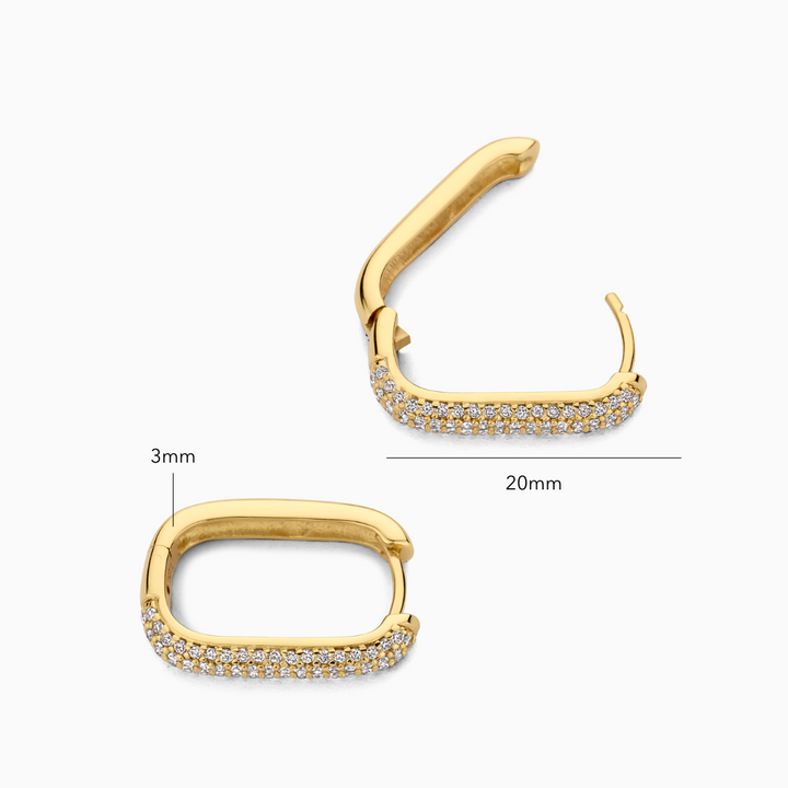 Pavé Iconic Earrings