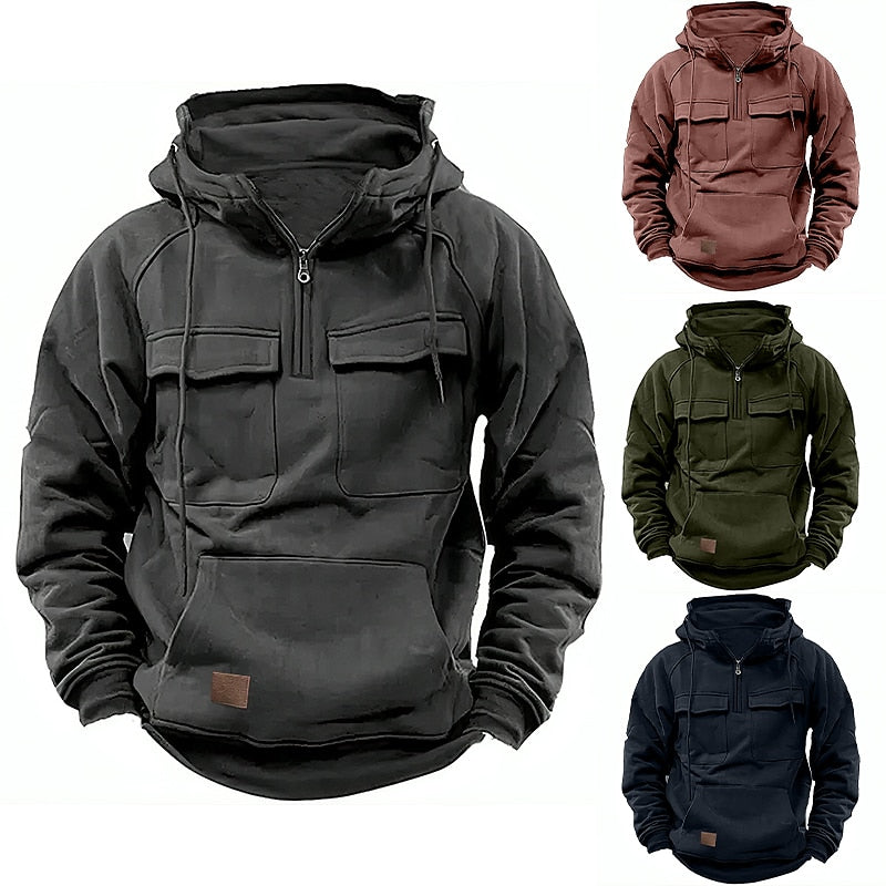 Nolan™ | Stylish Autumn Hoodie with Zipper